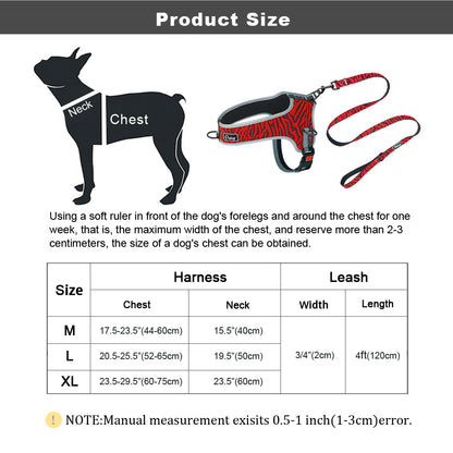 Mesh Nylon Dog Harness